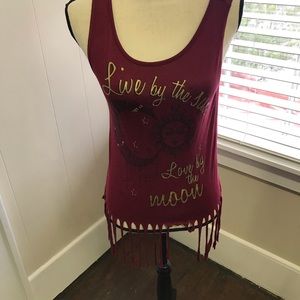 Bundle 4 for $20! tassel tank.